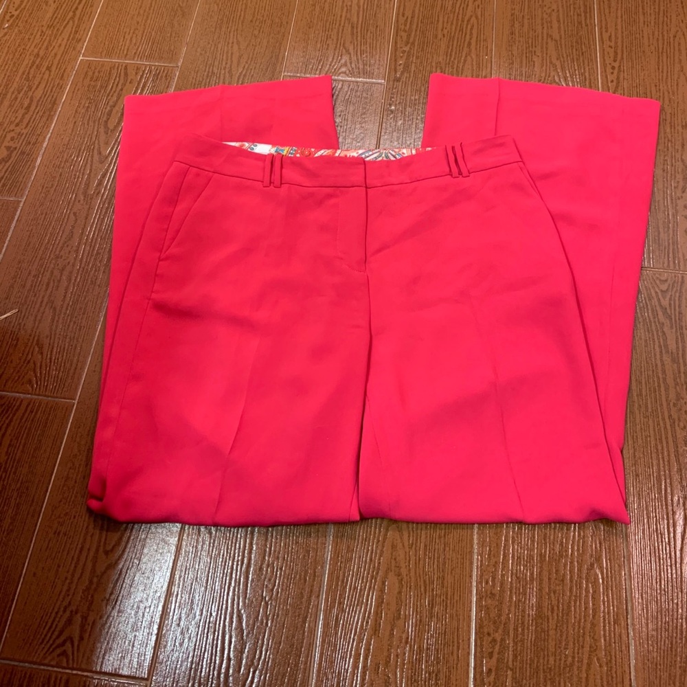 Tommy Hilfiger wide leg pink pants